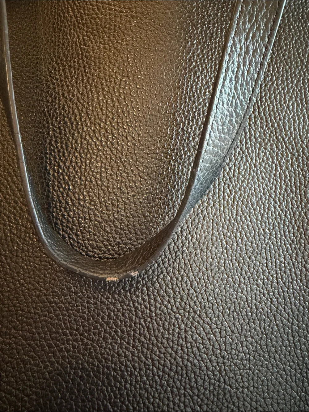 Cuyana Classic Leather Tote Pebbled Black With Insert